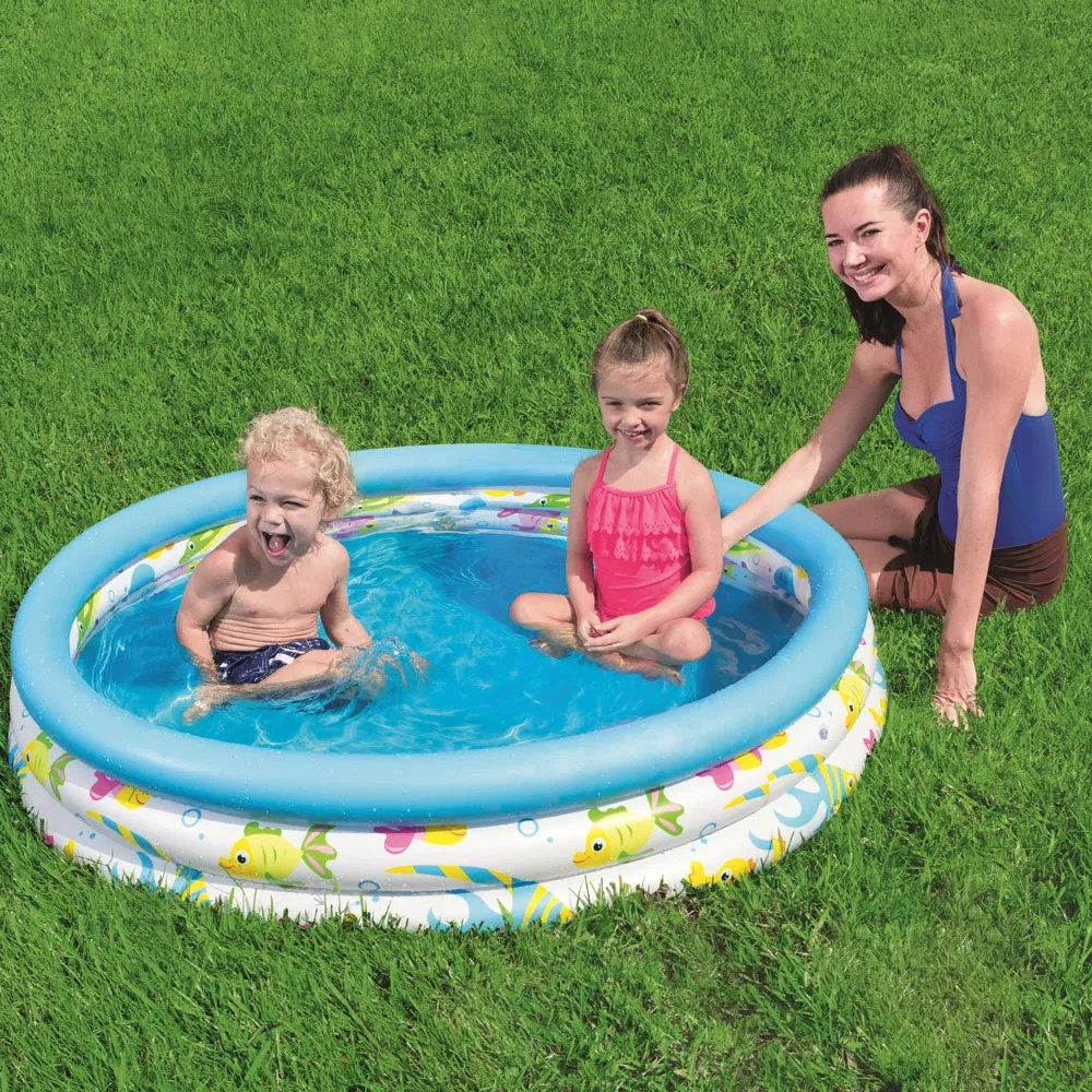 Basen dmuchany Coral Kids Pool 122 x 25 cm BESTWAY