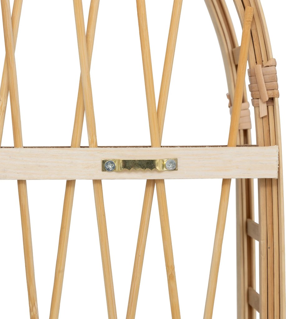 Półka ścienna łuk ANAHI, 74 x 45 cm