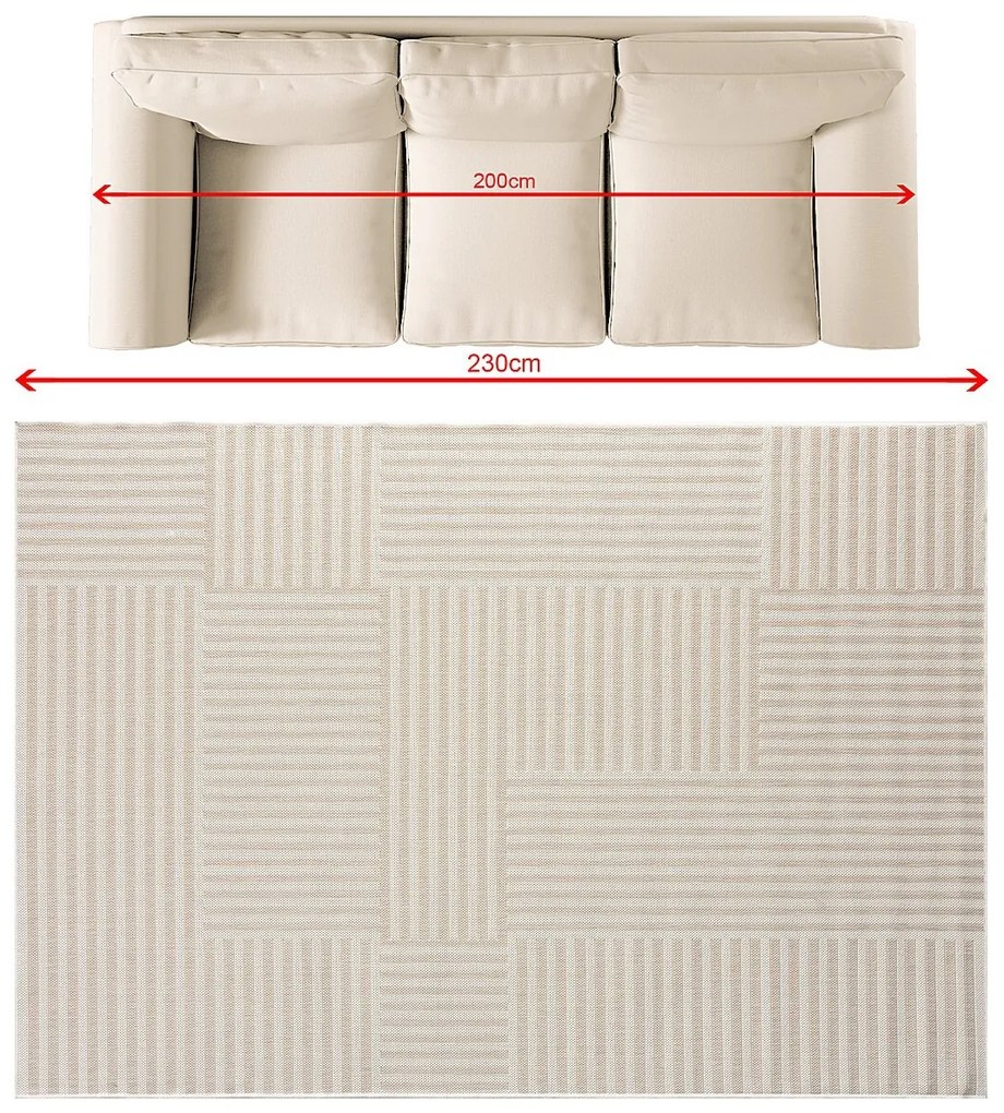 Dywan Mellow Beige I 160x230 cm