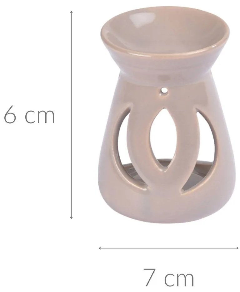 Kominek zapachowy na olejki, wys. 6 cm