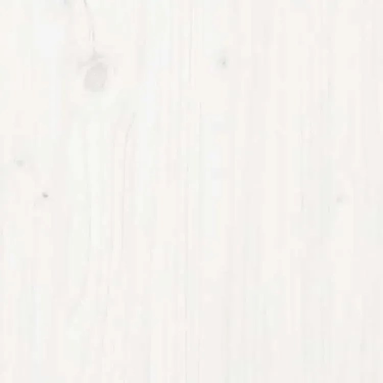 Dwuosobowe białe drewniane łóżko 160x200 F8-L91