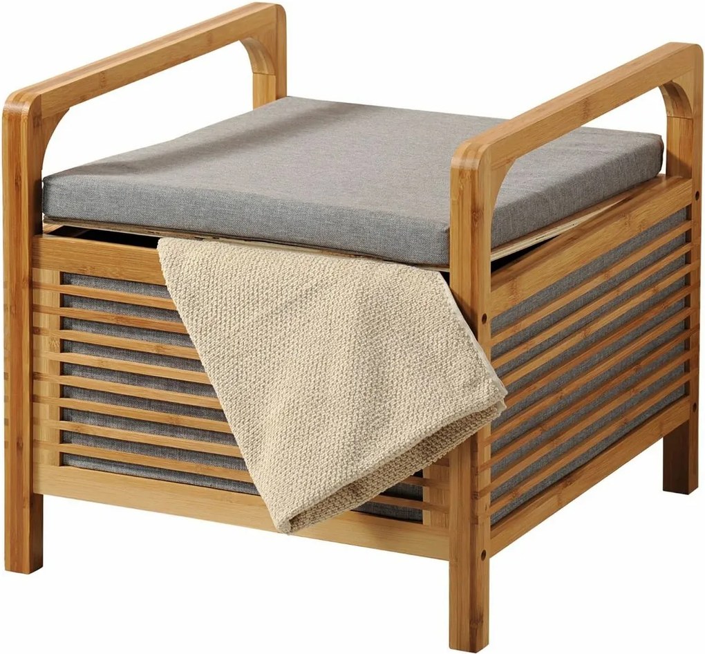 Kesper 19482 Taboret z miejscem do przechowywania, 50 x 47 x 49 cm