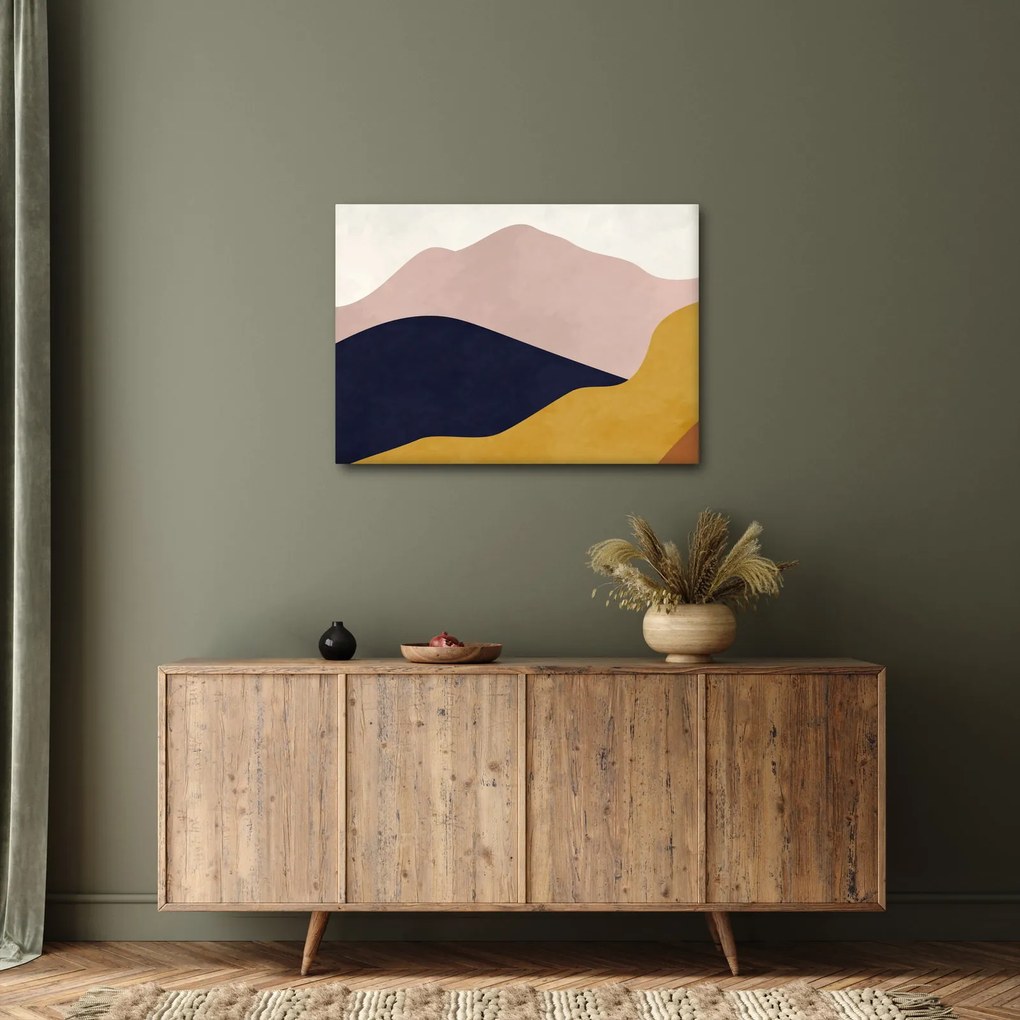 Obraz - Akwarelowe góry N⁰2 (70x50 cm)