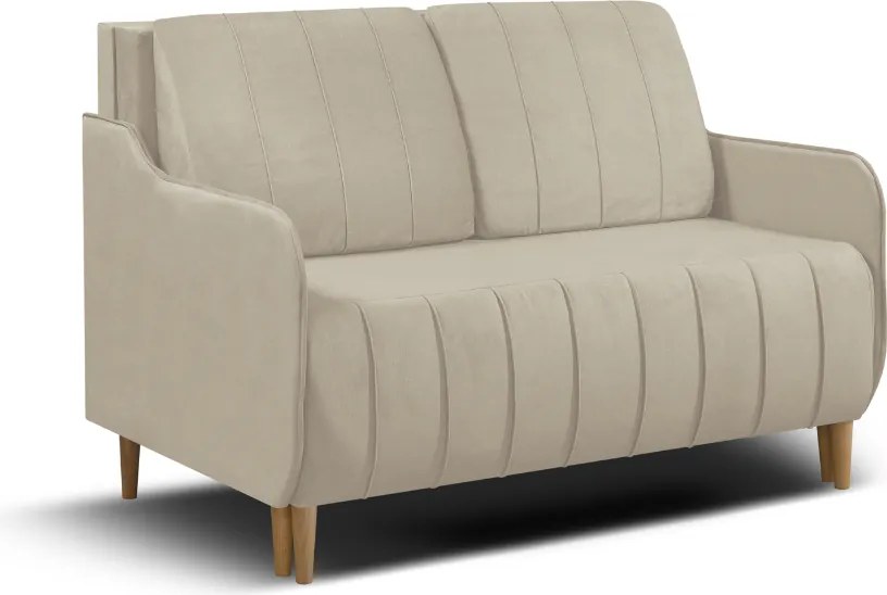 Sofa kanapa 2 os z funkcją spania BEST Beżowy