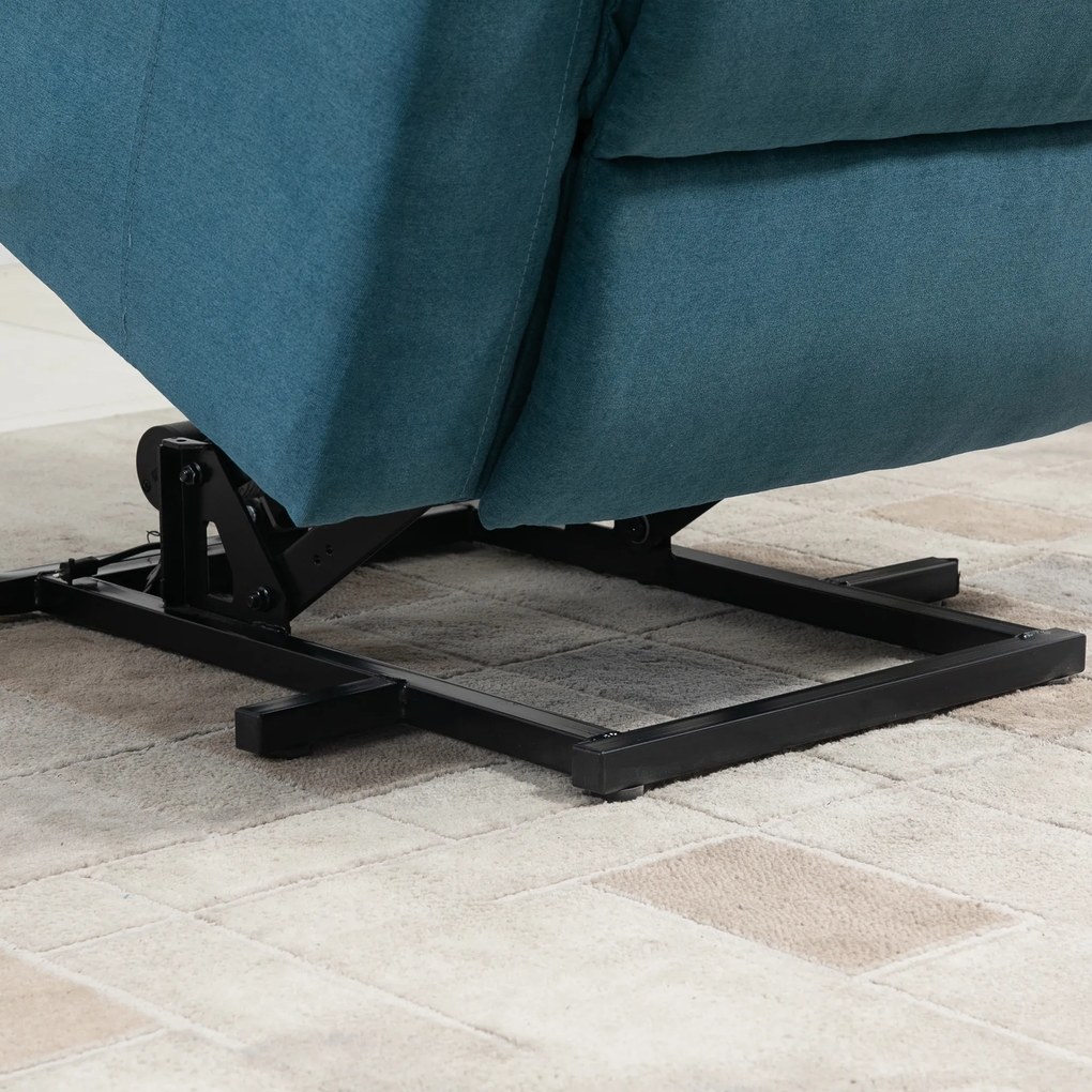 HOMCOM elektryczny fotel telewizyjny z funkcją podnoszenia i wsparcia przy wstawaniu wygodny i praktyczny | Aosom PL