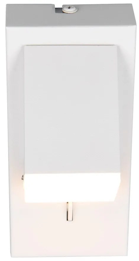 Biały kinkiet LED Raglan – Trio