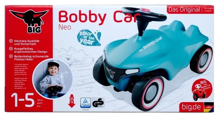 Big bobby car neo lazurowy