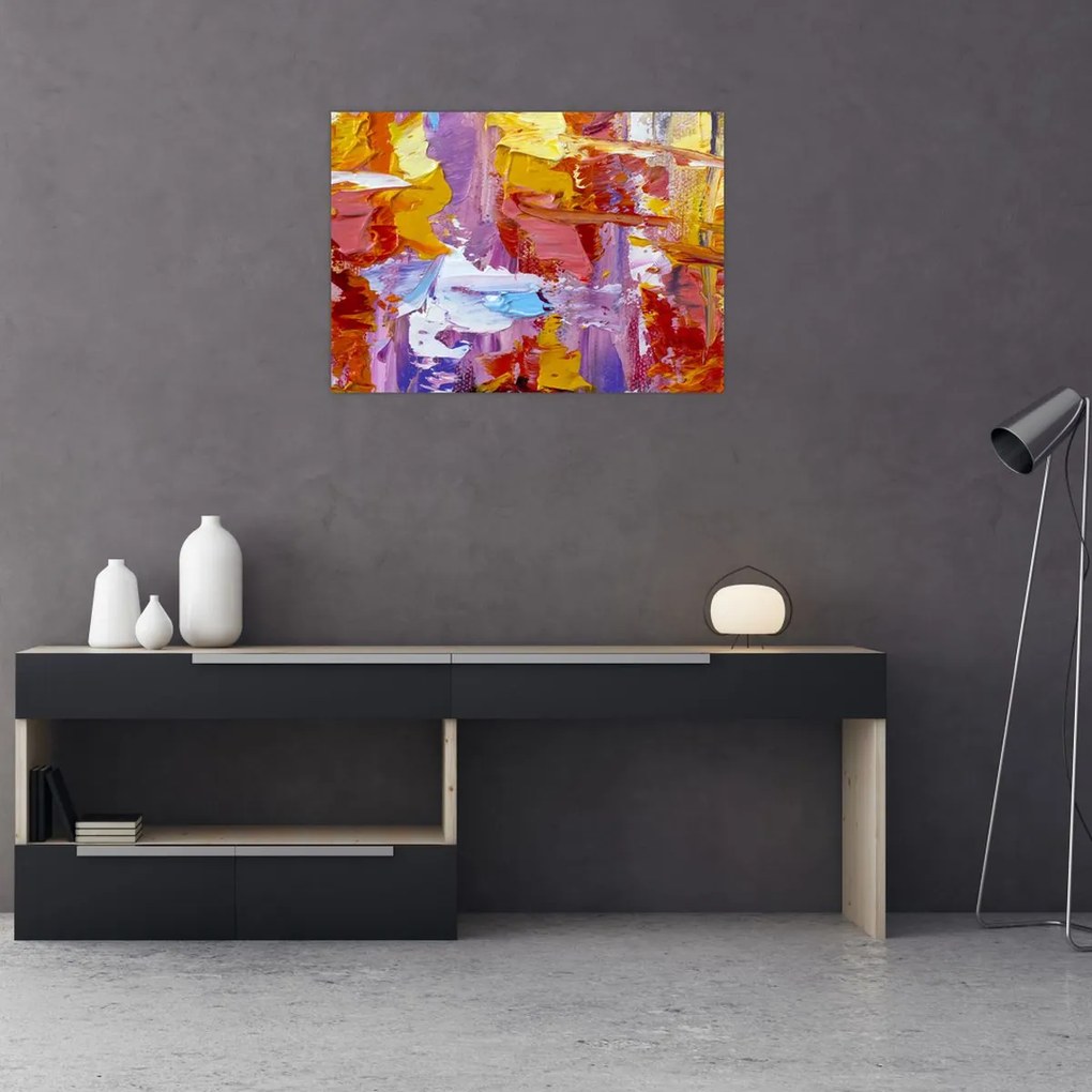 Obraz na szkle - Malarstwo olejne (70x50 cm)