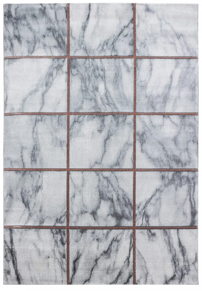 Dywan ekskluzywny Naxos marmur szaro-brązowy 80 cm x 150 cm