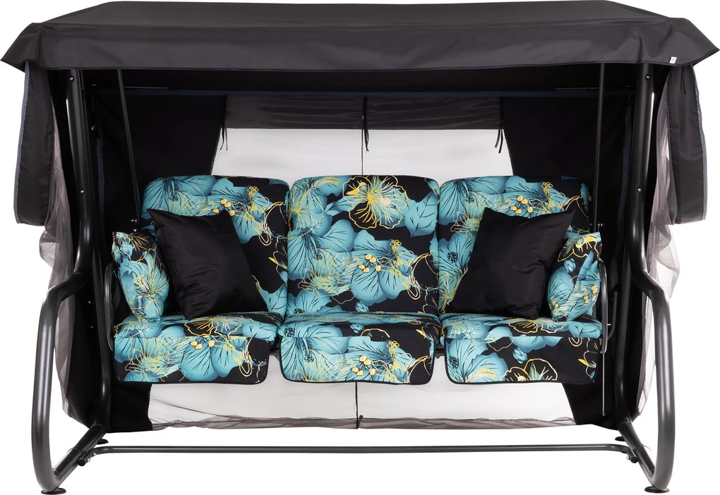 Huśtawka ogrodowa z moskitierą Venezia A099-31IB PATIO
