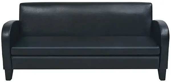 Trzyosobowa sofa czarna R8-F41