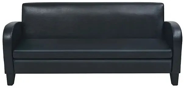 Trzyosobowa sofa Mayor 3X - czarna