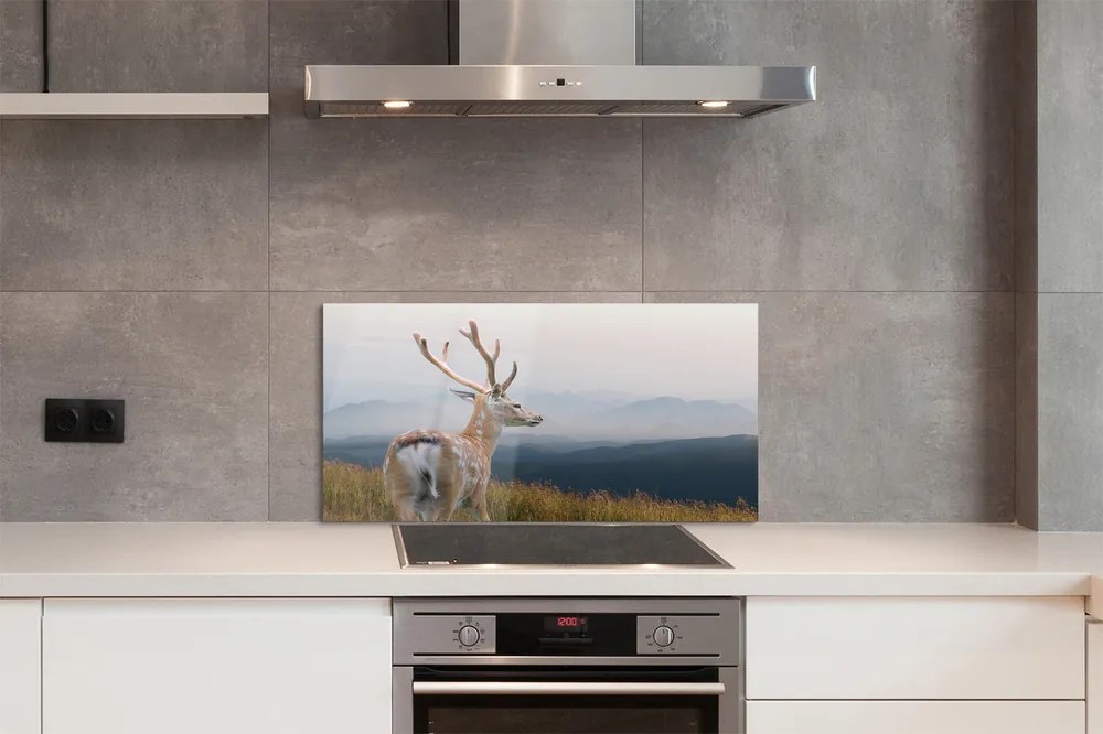 Panel nad Blat Kuchenny Jeleń na tle Górskich Szczytów