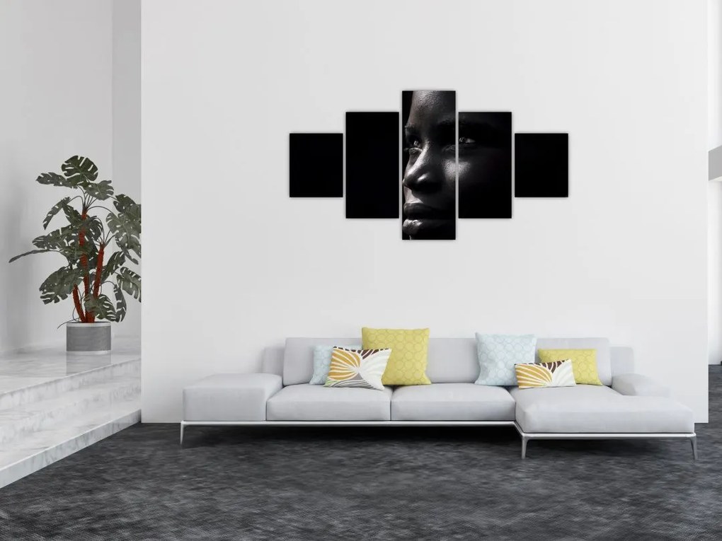 Obraz - afrykańska kobieta (125x70 cm)
