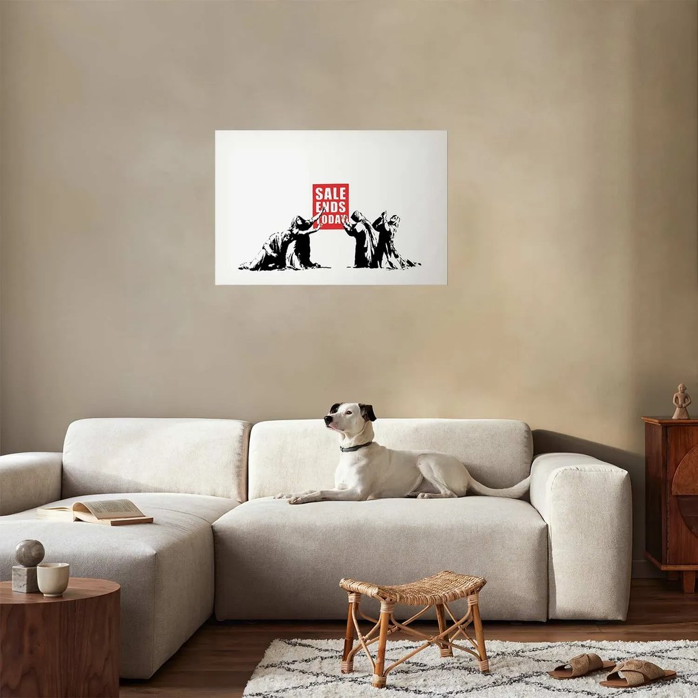Plakat Wyprzedaż 30x21 cm bez ramy z marginesem ARTGEIST B