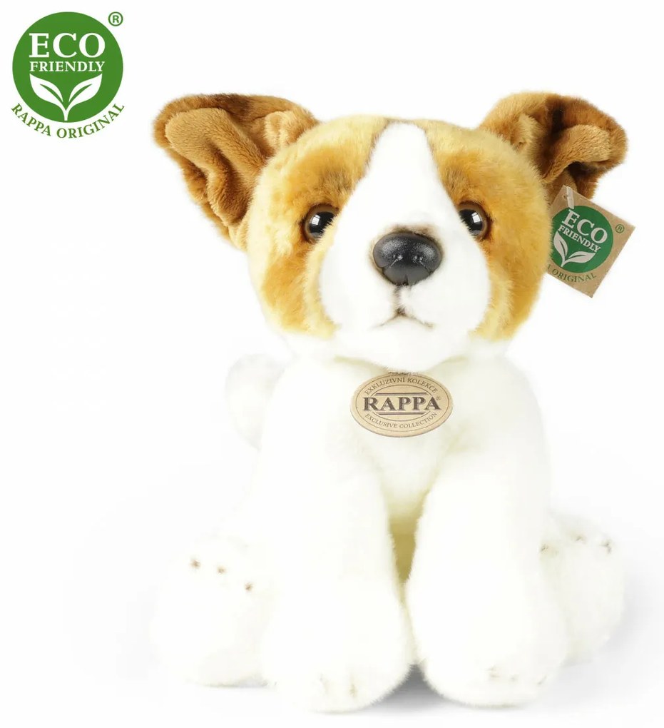 Rappa Pluszowy pies Jack Russell terrier siedzący,30 cm ECO-FRIENDLY