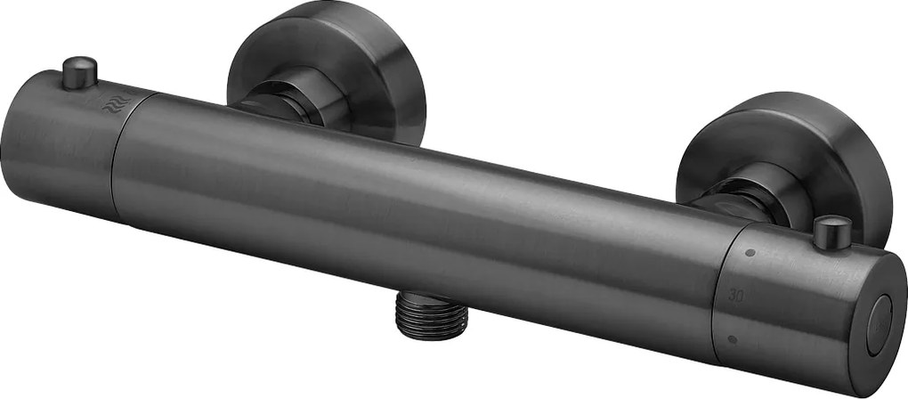 Luisa termostatyczna bateria prysznicowa metalicznej szarości