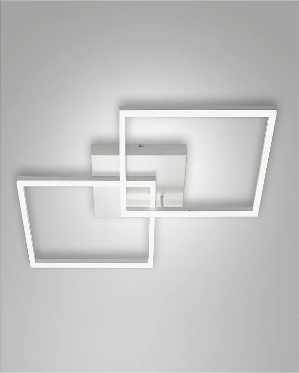 BARD nowoczesna lampa sufitowa LED 52W biała 3394-66-102 Fabas Luce