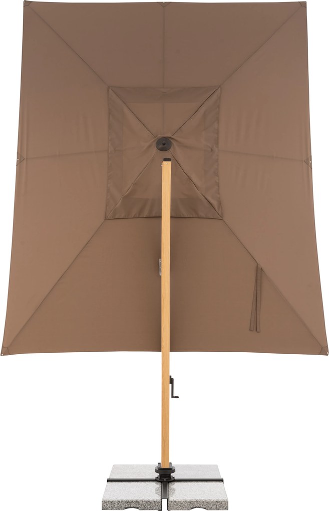 Doppler ALU WOOD XL 400 x 300 cm brązowa