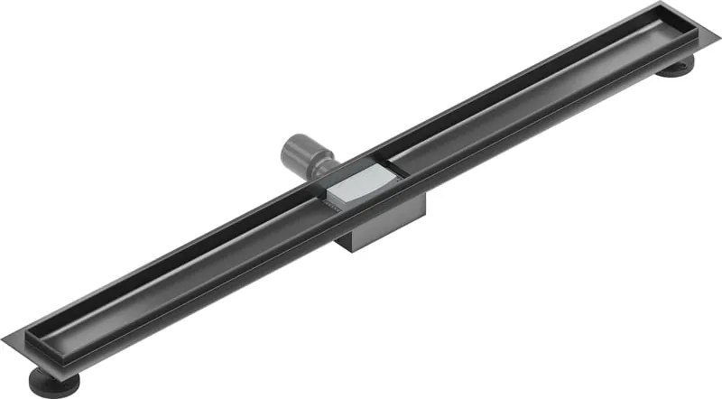 Mexen Flat korpus do odpływu liniowego 90 cm, gun gray szczotkowany - 1E15090