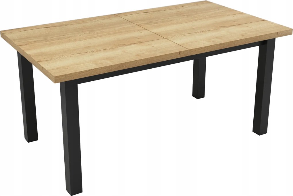 Stół prostokątny rozkładany 90x160/210 Halifax + nogi drewniane