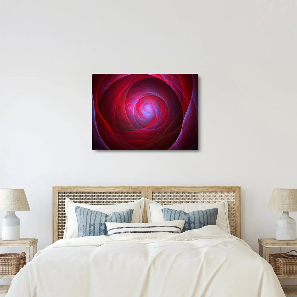 Obraz na szkle - abstrakcyjny obraz oczu (70x50 cm)