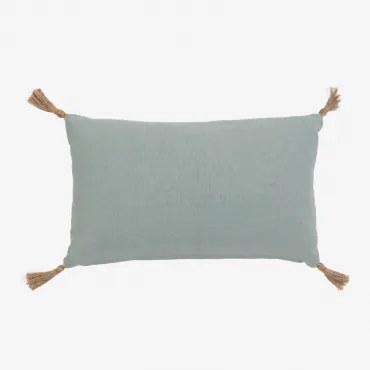 Prostokątny Poduszka 30x50 Cm Z Bawełny Lavras Iceberg - Sklum