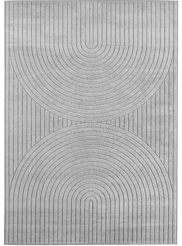 Dywan uniwersalny Nova 3D szary 160 cm x 230 cm