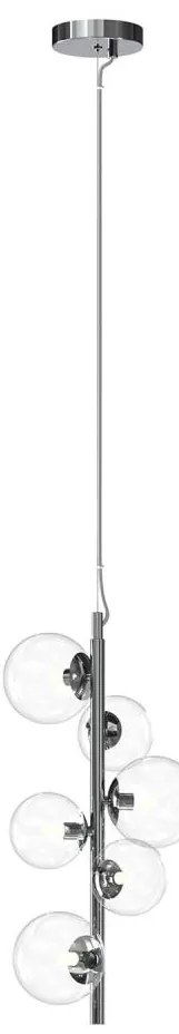 ONLI - Lampa wisząca na lince KIMBERLY 6xG9/6W/230V, błyszczący chrom