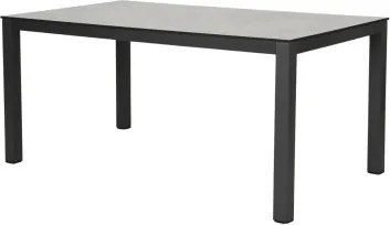 PICASO - stół ogrodowy aluminiowy 160 x 90 cm, naturalny
