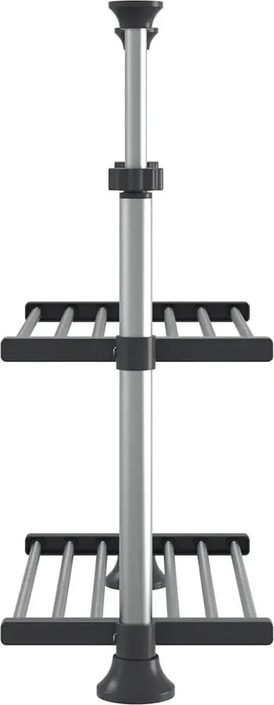 Regulowany aluminiowy regał kuchenny na blat - Rivia