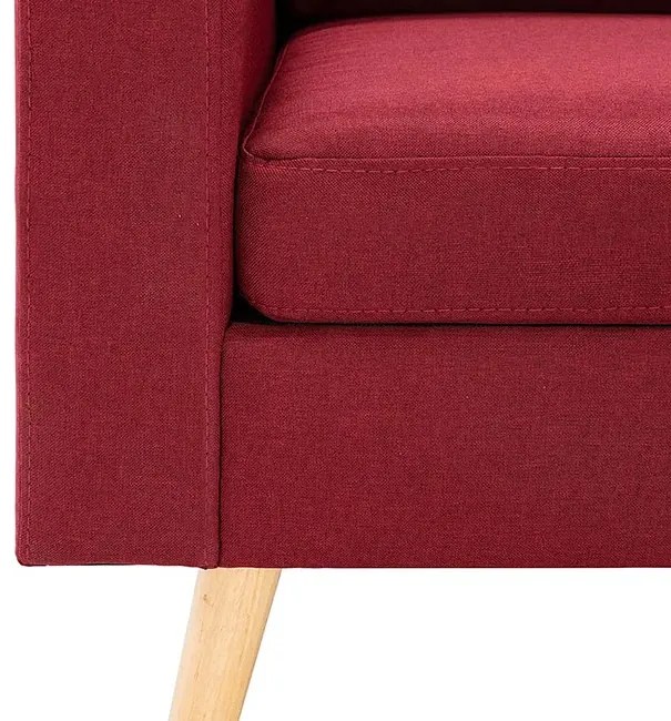 2-osobowa sofa czerwone wino - Muria 2Q