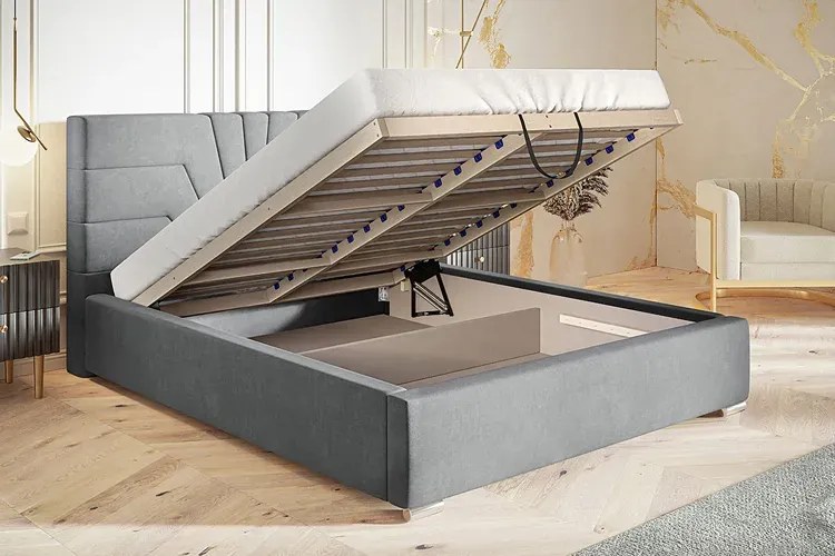 Łóżko dwuosobowe 180x200 Attanis 4X - 36 kolorów