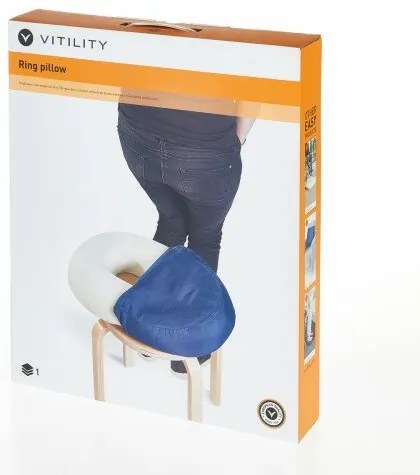 Vitility VIT-70510350 Owalna poduszka do siedzenia, 48 cm
