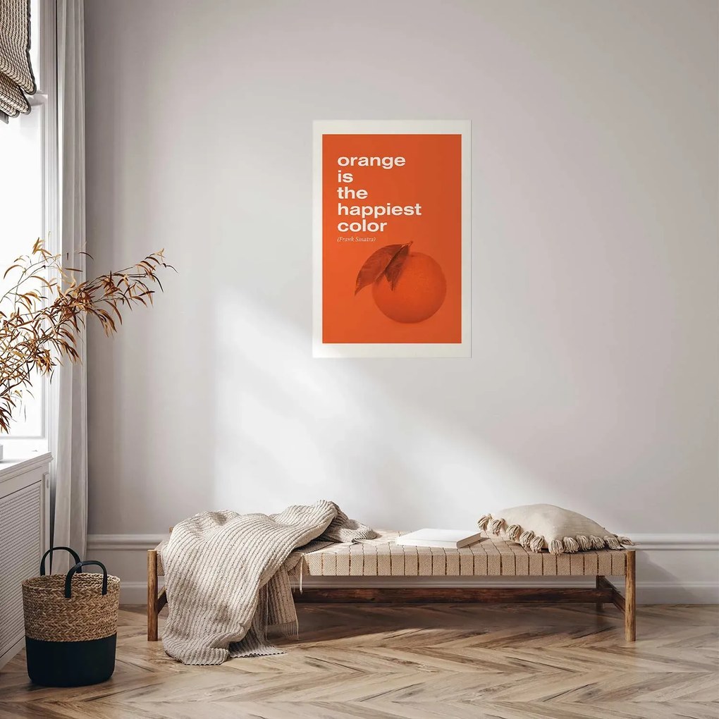 Plakat The Happiest Colour 29,7x42 cm bez ramy z marginesem ARTGEIST B