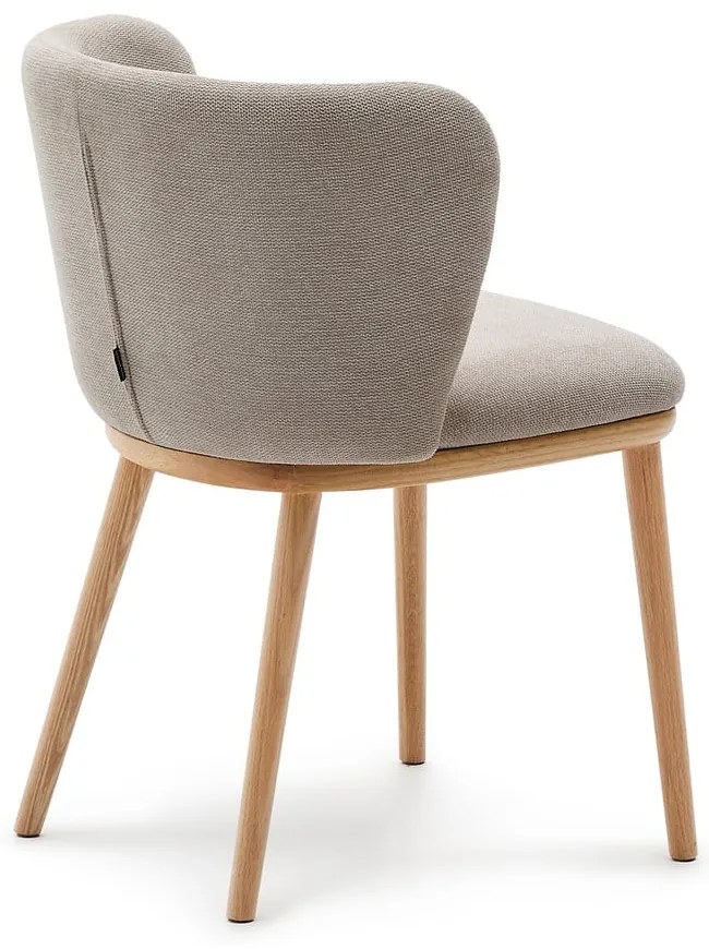 Jasnobrązowe krzesło Ciselia – Kave Home