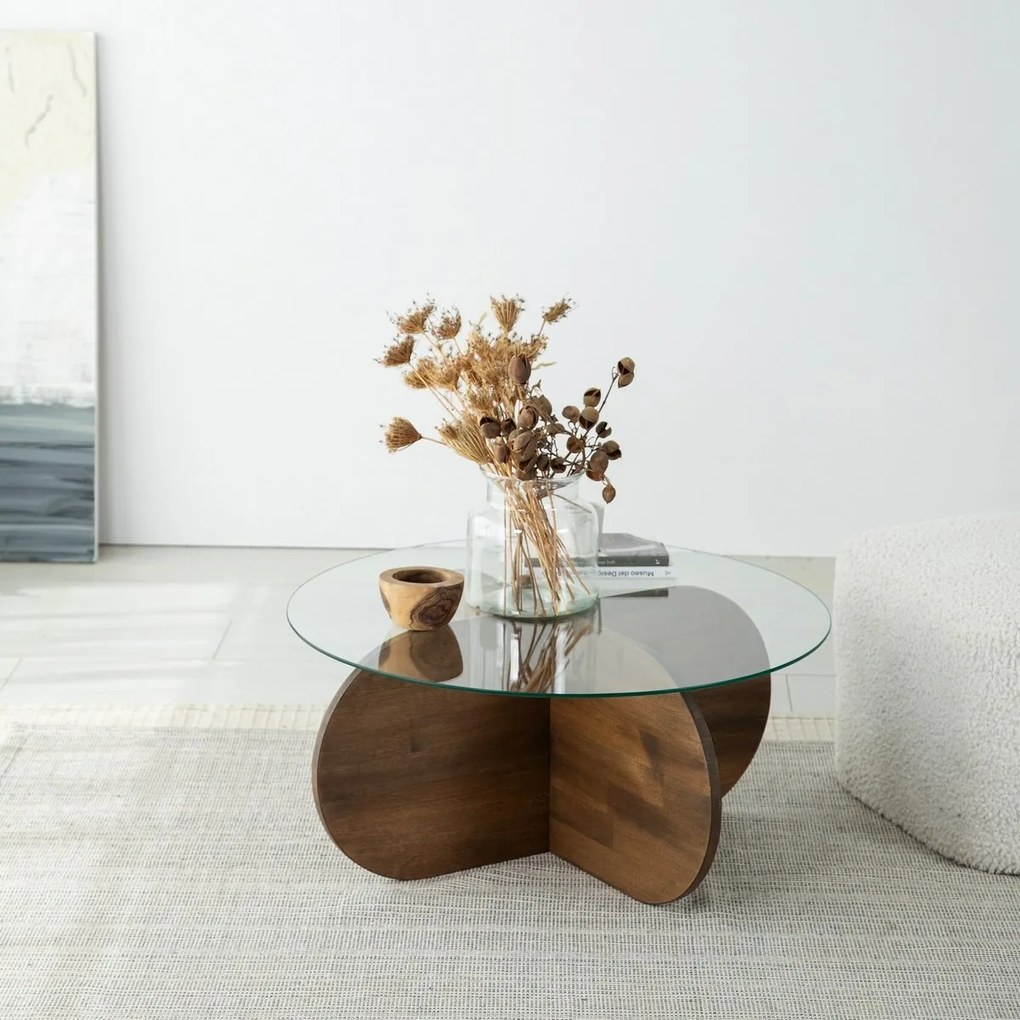 Stolik konferencyjny Bubble Walnut