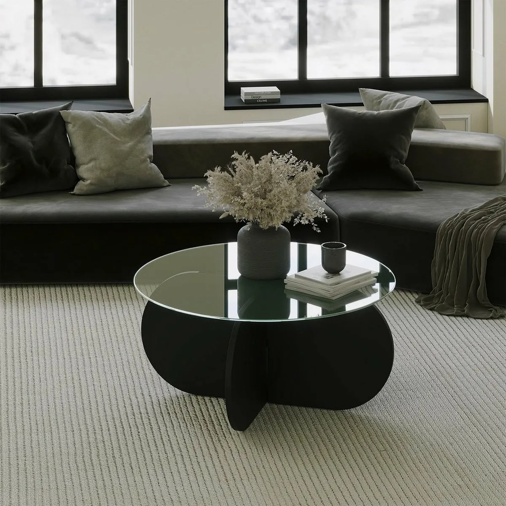 Stolik konferencyjny Bubble Black
