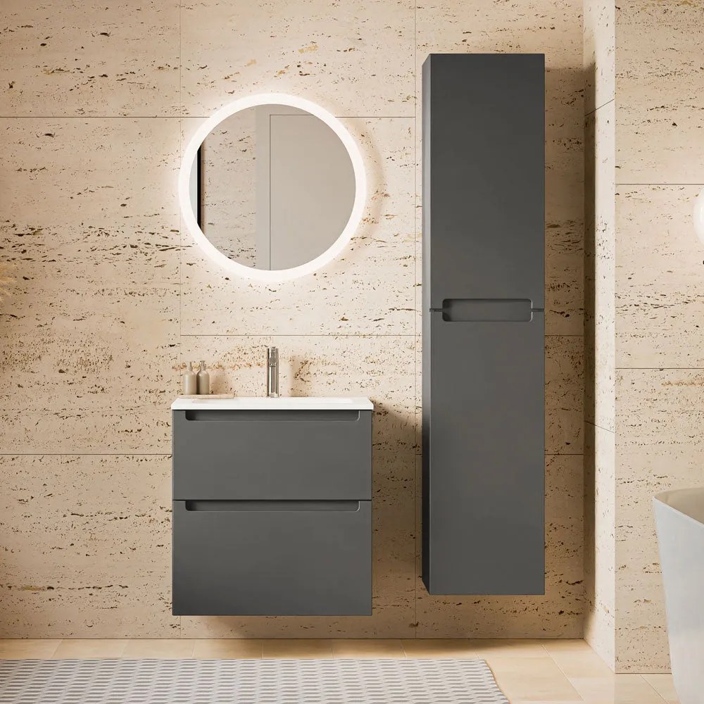 Zestaw mebli łazienkowych VIREO 60 cm z umywalką