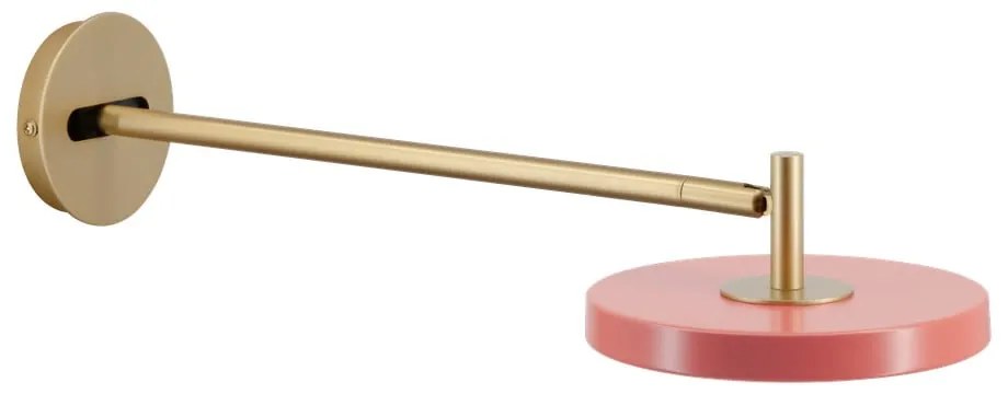 Różowy kinkiet LED ze ściemniaczem ø 15 cm Asteria Wall Long – UMAGE