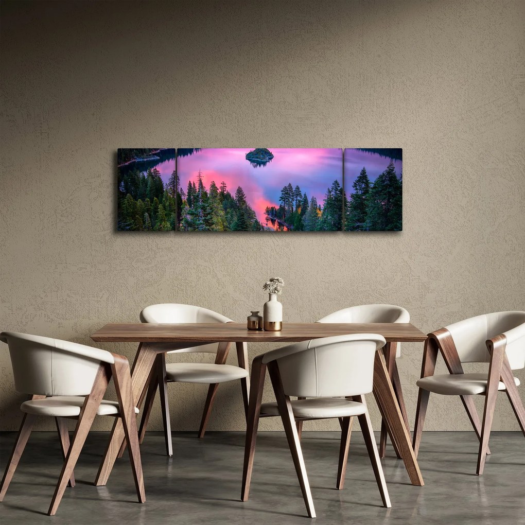 Obraz - Jezioro Tahoe, Sierra Nevada, Kalifornia, USA (170x50 cm)
