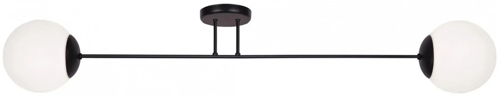 Nowoczesna lampa sufitowa z dwoma kloszami - 4X S802 H9-E68