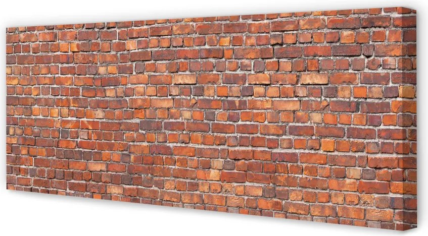 Obraz na płótnie Ceglany Detal Architektoniczny