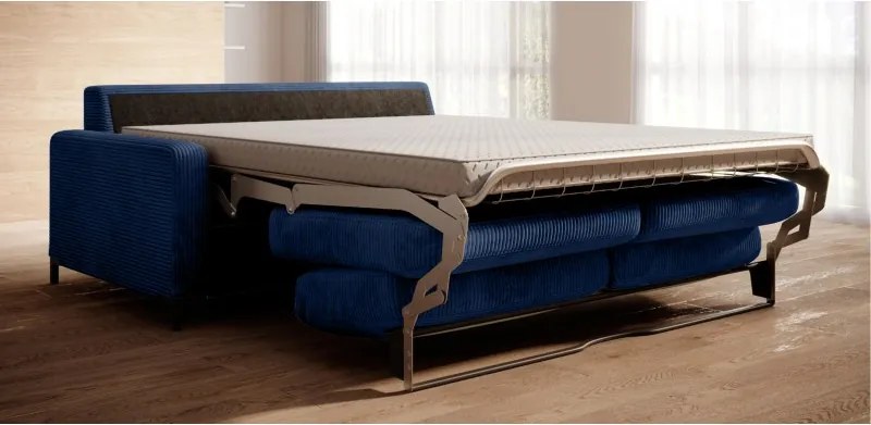 Sofa kanapa TINO 140 z funkcja spania System Włoski i pojemnikiem WERSAL