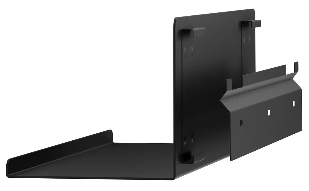 Półka wisząca JOANNE 400 mm, czarna