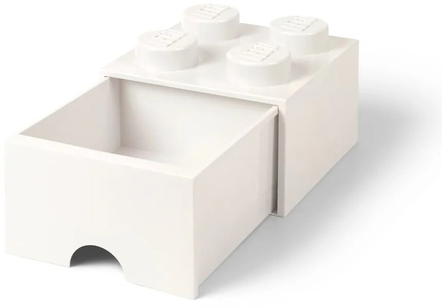 Biały pojemnik kwadratowy LEGO®