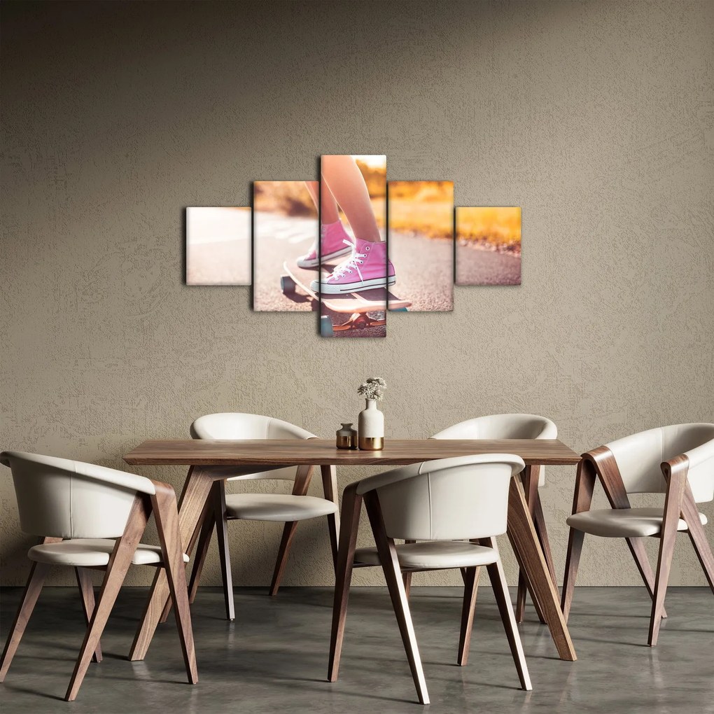 Obraz deskorolki (125x70 cm)