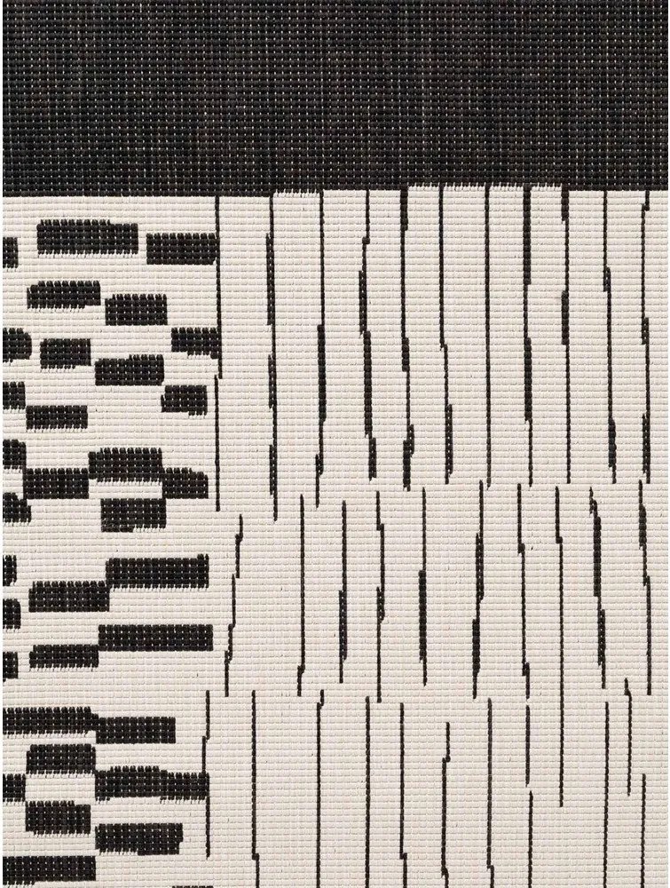 Czarny/kremowy dywan odpowiedni na zewnątrz 200x300 cm Haringey Acacia – Ted Baker