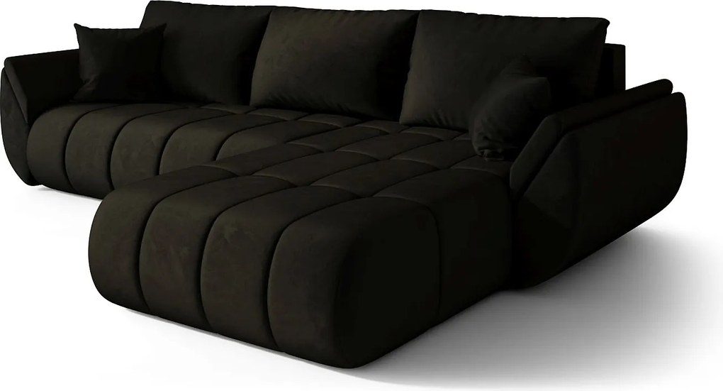 Narożnik BEDANTE TOKYO PREMIUM Prawy Monolith 95 z funkcją spania to eleganckie i funkcjonalne rozwiązanie do Twojego salonu.