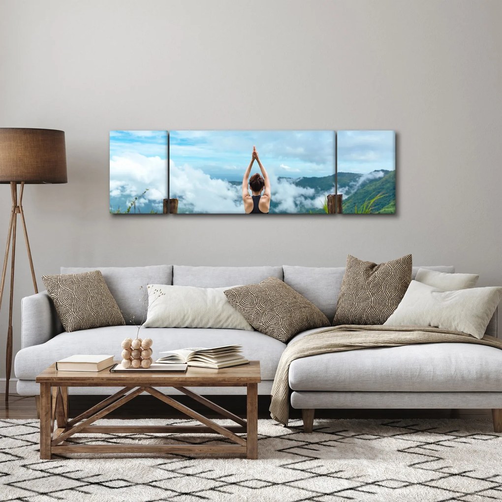 Obraz - Joga (170x50 cm)